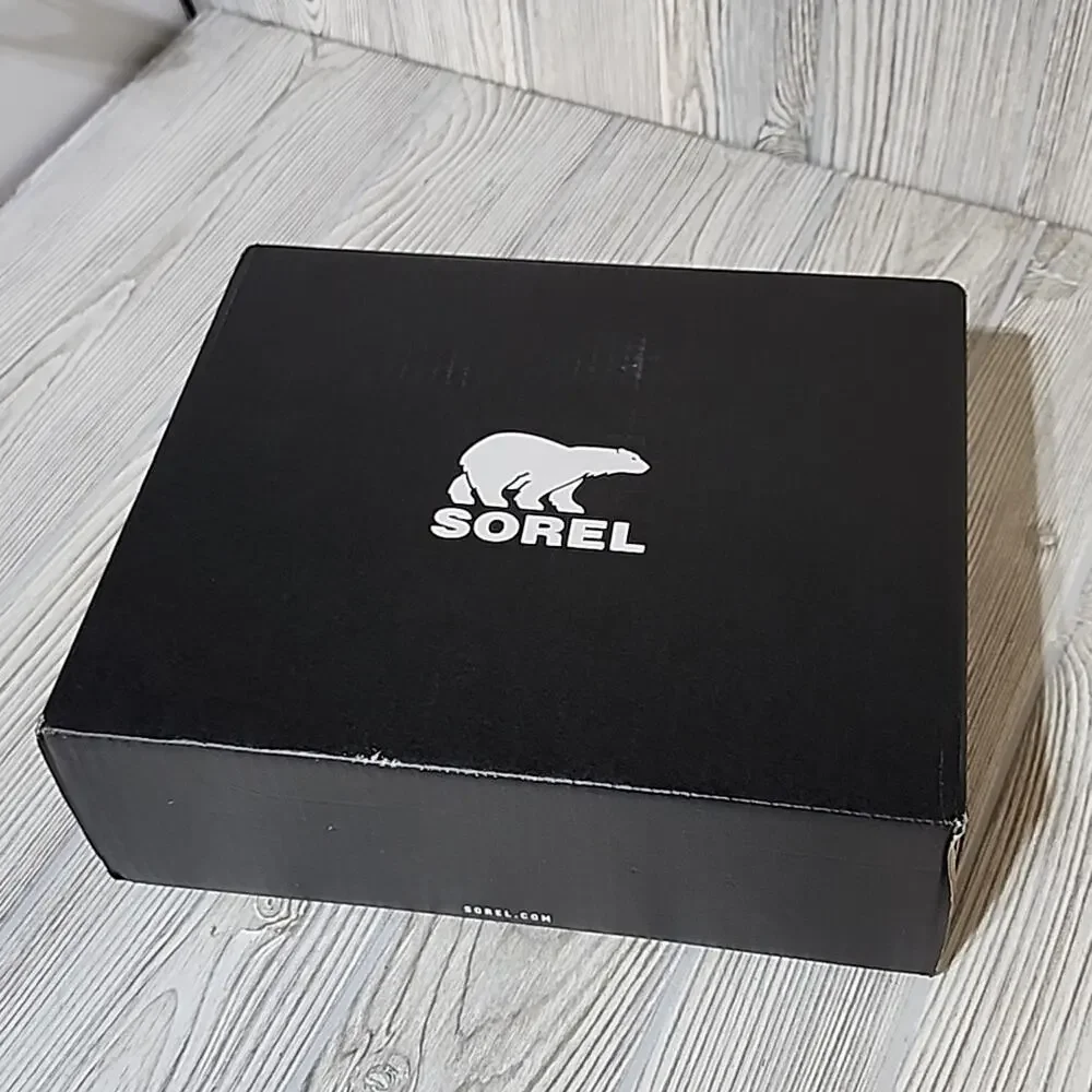 Sorel Cumberland Black Waterproof Boots Childrens Size 12 NEW